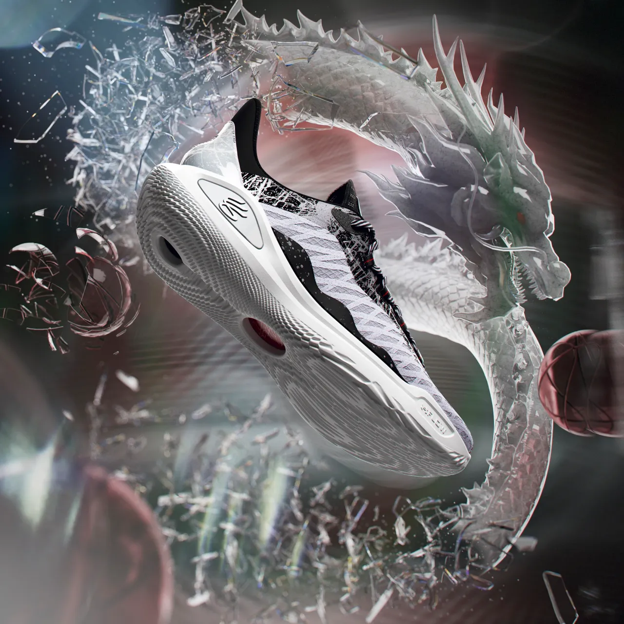 CURRY 11 X BRUCE LEE聯名籃球鞋(Future Dragon),5580元。品牌提供