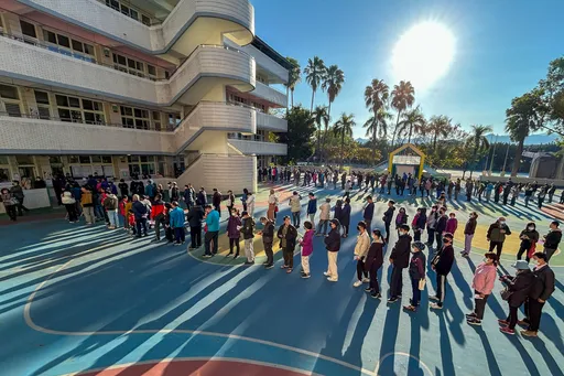 投開票所大排長龍!中選會提醒3必帶 切勿有任何助選拉票舉動