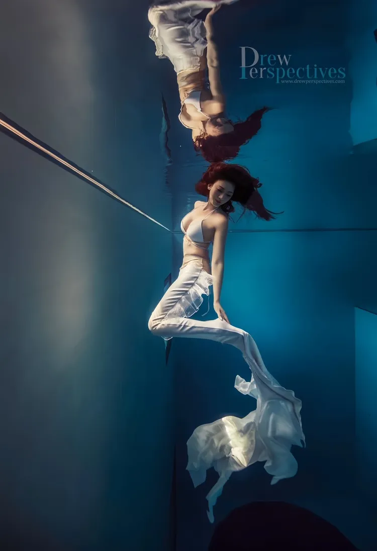 mydaily樂樂參與水下拍攝。（17LIVE提供）