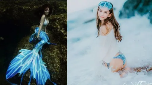 直播間出現「仙氣美人魚」！氣質美女機智問答逗樂粉絲搶備題考問