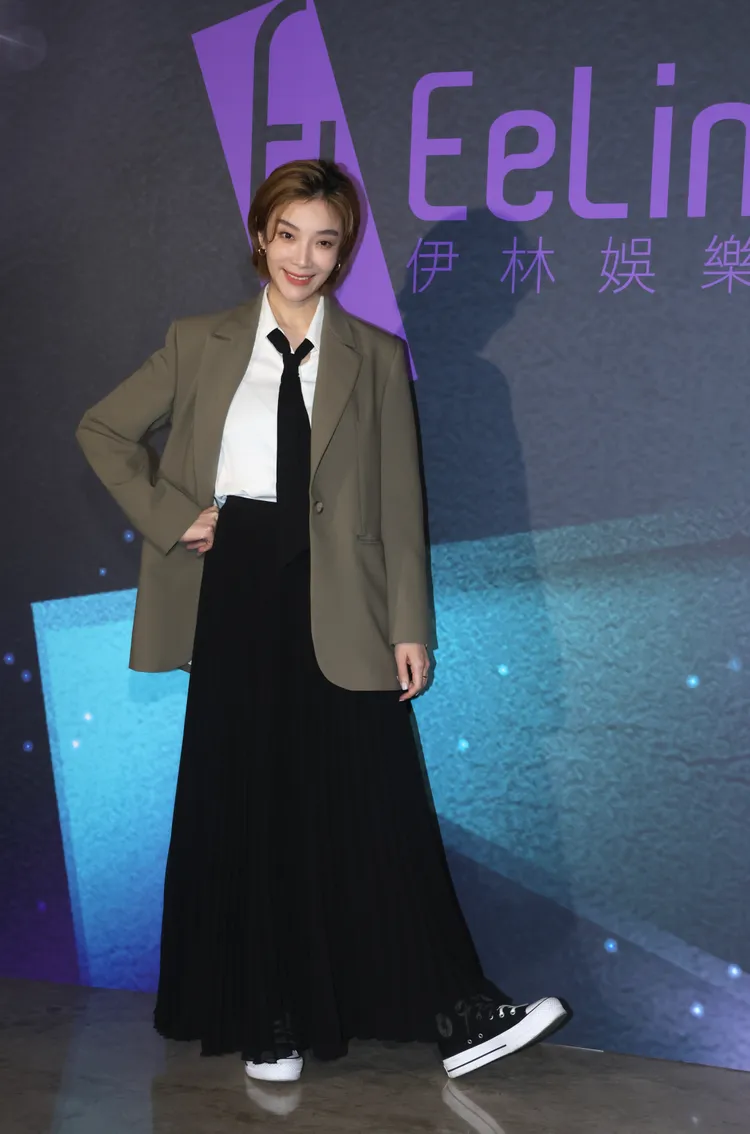 蔡淑臻過年照舊跟家人共度。