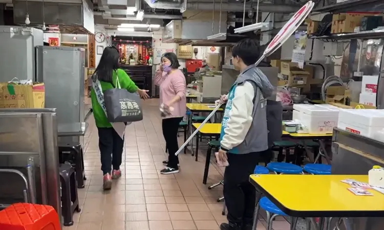 高嘉瑜被李彥秀母大罵影片肖查某、難怪被打。翻攝自高嘉瑜臉書