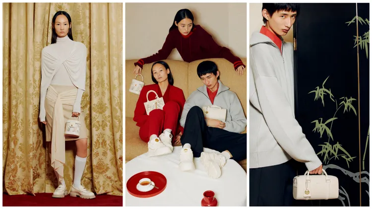 PEDRO利用幾何線條將龍化為時髦圖騰。品牌提供