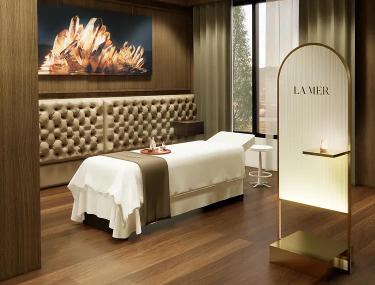 海洋拉娜極奢原晶護膚水晶頂層套房。品牌提供