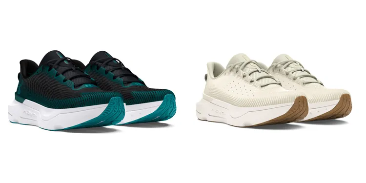 UA INFINITE Pro跑鞋，各4580元。品牌提供