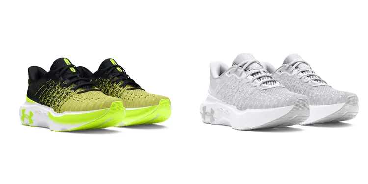 UA INFINITE ELITE跑鞋，各5280元。品牌提供