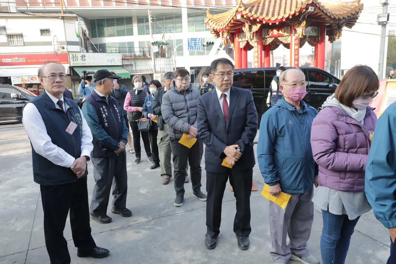 台南投票狀況踴躍。市府提供