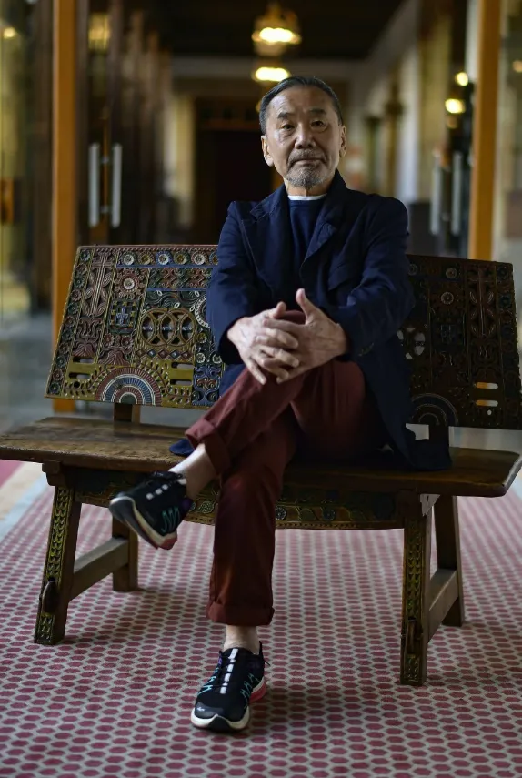 村上春樹。美聯社