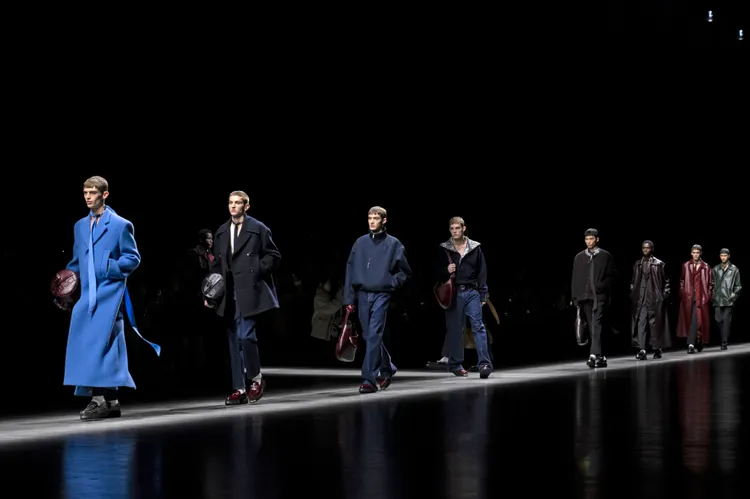 GUCCI 2024秋冬男裝秀。品牌提供