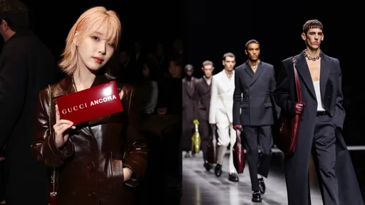 米蘭男裝周|GUCCI巧妙「鏡像反射」女裝秀 IU金髮+短裙俏麗應援