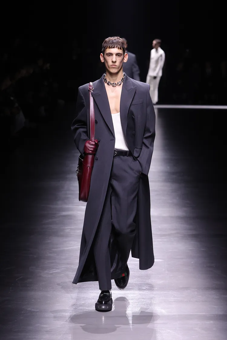 GUCCI 2024秋冬男裝。品牌提供