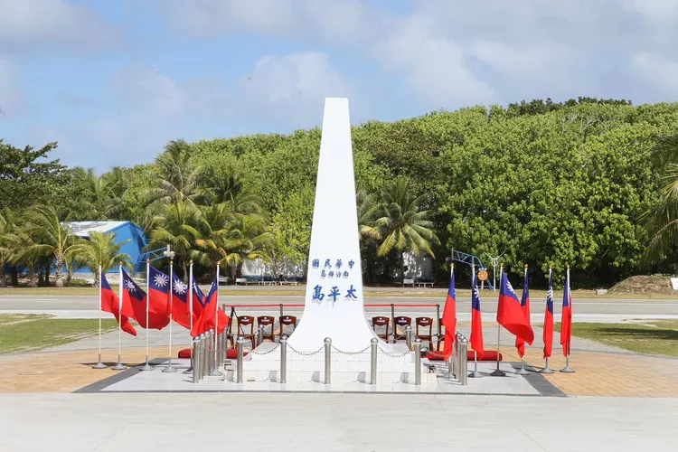 馬英九呼籲登太平島。翻攝馬英九臉書