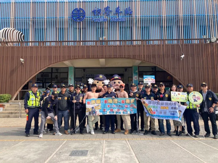 防搶演練引發關注大成功。警方提供