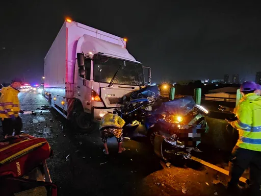 台66線重大車禍！6車追撞「現場慘況曝光」　5人輕重傷送醫