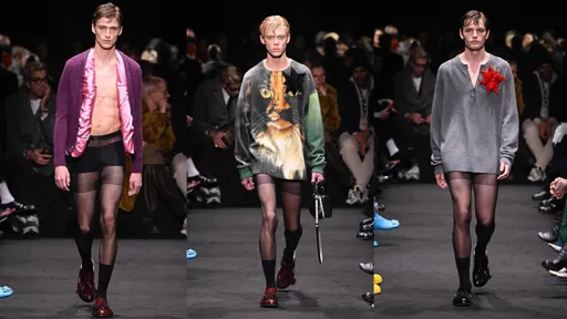 米蘭男裝周|當男人穿上最愛的黑絲襪 這場秀大家都「沒穿褲子」