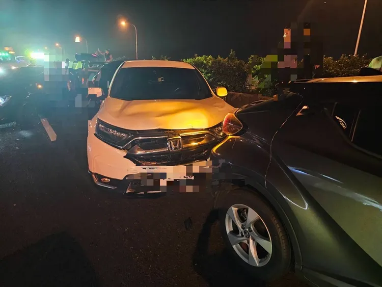 國道警方將進一步調查釐清肇責。讀者提供