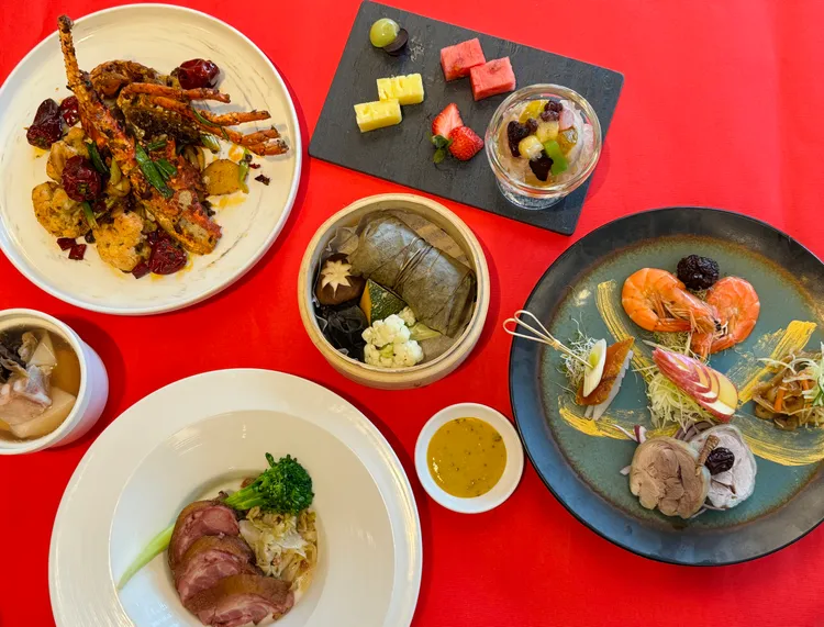 迎接金龍年，台北北投雅樂軒酒店呈獻「喜迎八福」套餐，匯聚精緻與充滿祝福寓意的八福佳餚，帶來充滿吉祥與美味的饗宴。