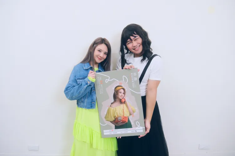 郭靜宣傳３月的演唱會。小鋼砲娛樂提供