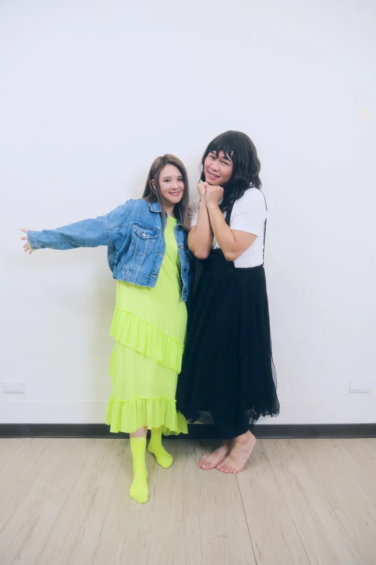 郭靜在那那大師的節目中飆金嗓。小鋼砲娛樂提供