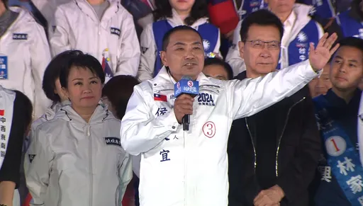 台中造势破12万人 侯友宜向全民宣誓!讽绿营《在路上》没人上车