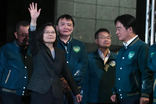 蔡英文恭喜賴清德當選!對侯柯表敬佩 期許和在野「面對共同挑戰、化解分歧」