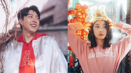 蔡凡熙套GAP「龍鱗衣」許願脫單 李沐開運小撇步走傳統派