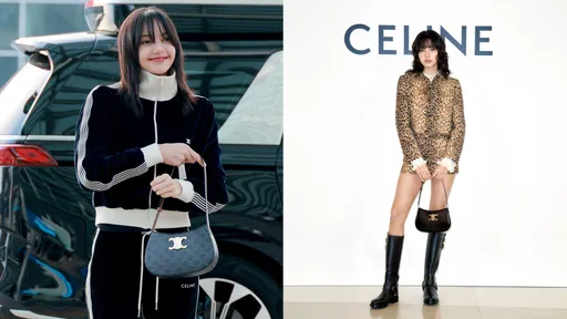 Lisa頂卷毛搶曬CELINE新包 Tilly手袋又要被她背成爆賣款