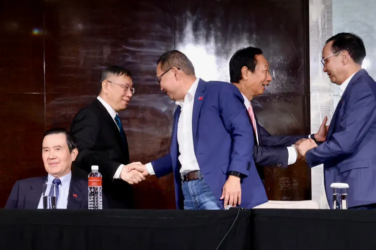 廖達琪分析，若非藍白破局，只怕民進黨無法延續政權。資料照片，林林攝