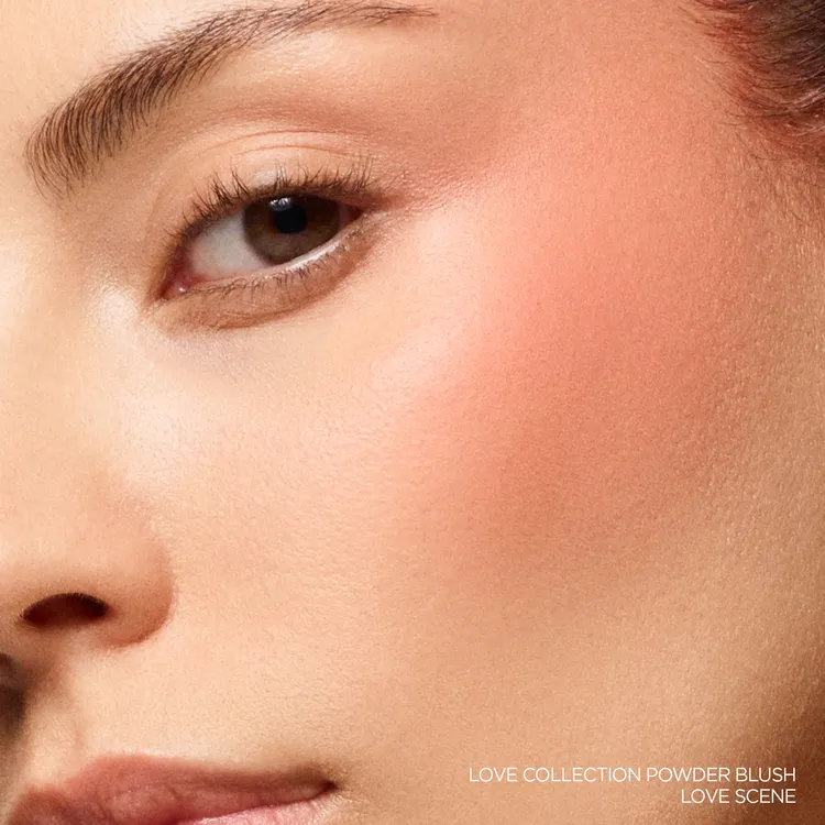 限量頰彩盤妝效。品牌提供