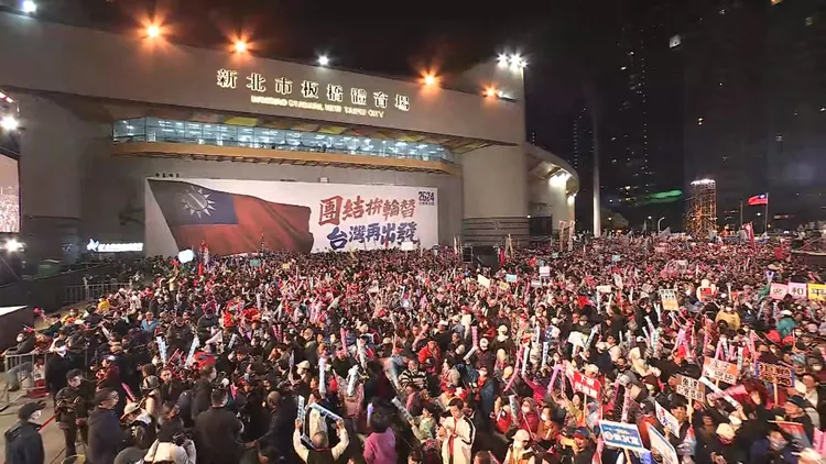 現場突破５萬人。侯辦提供