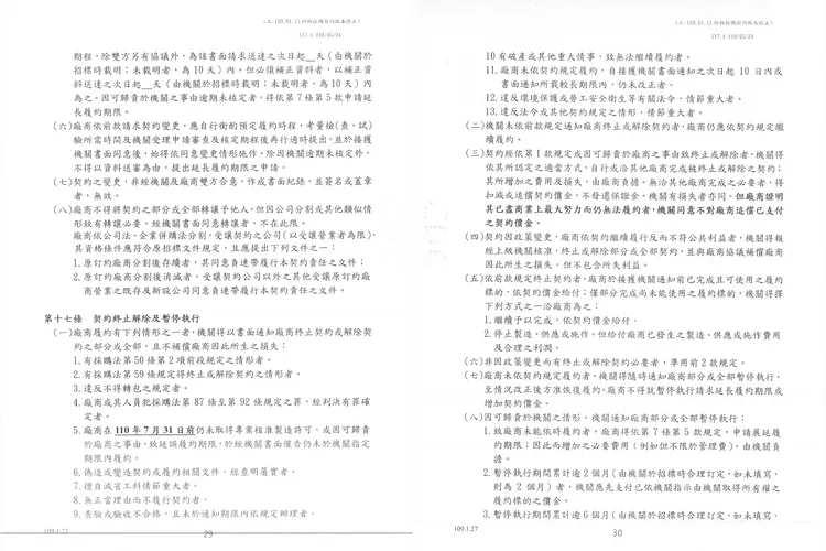 高端合約內容。疾管署提供