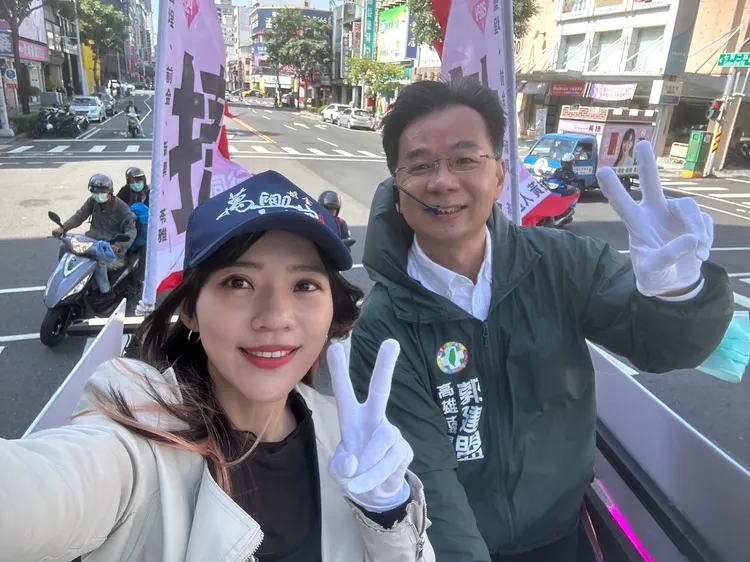 黃捷是本屆最年輕立委。黃捷總部提供