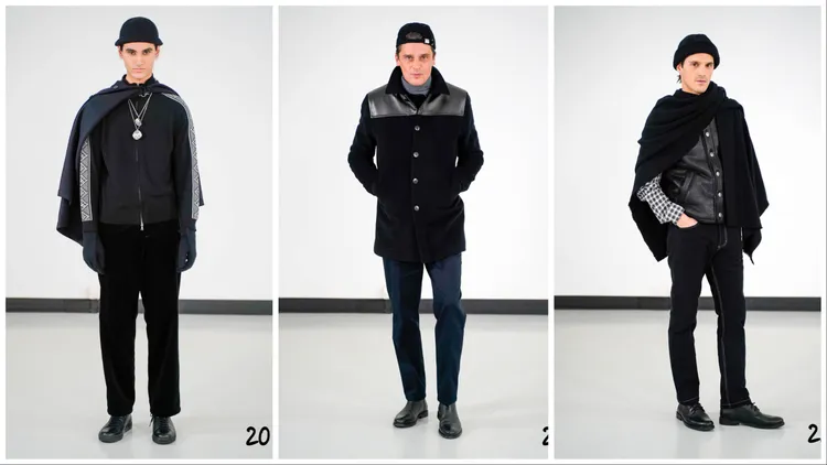 agnès b. 2024秋冬男裝系列。品牌提供