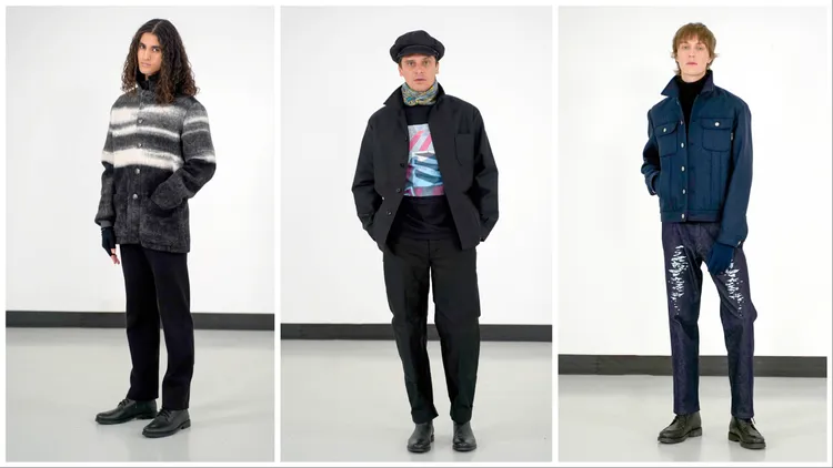 agnès b. 2024秋冬男裝系列。品牌提供