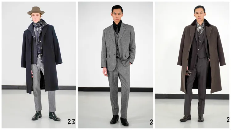 agnès b. 2024秋冬男裝系列。品牌提供