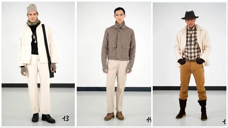 agnès b. 2024秋冬男裝系列。品牌提供