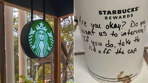 少女遭陌生男搭訕騷擾 星巴克店員「杯子訊息」巧妙伸援手