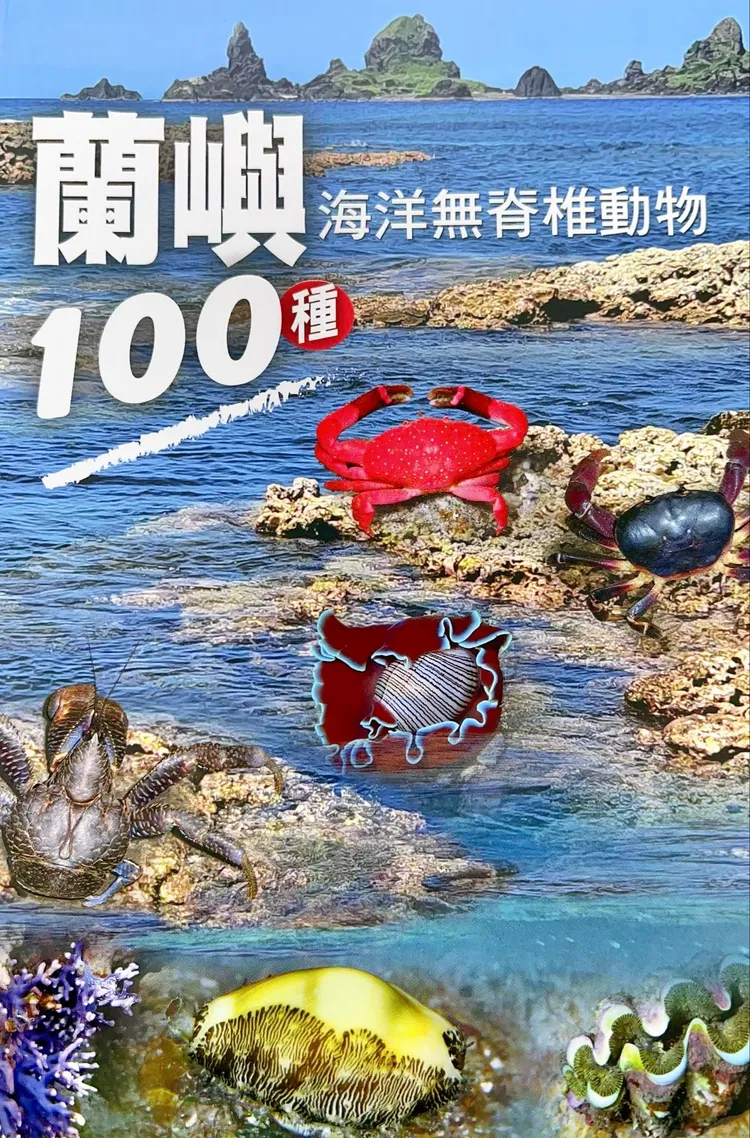 《蘭嶼海洋無脊椎動物 100 種》新書上市。海洋保育署提供