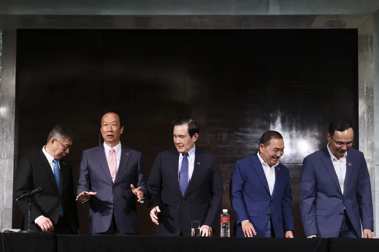 在野三方進行君悅會談，最後不歡而散。資料照 林林攝