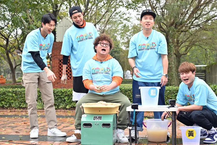 納豆（中）回歸玩遊戲，成果不佳。台視提供