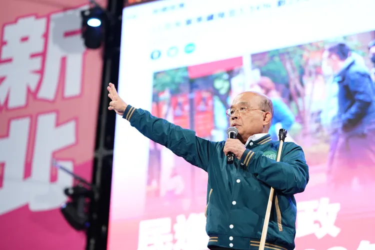 行政院前院長蘇貞昌。賴清德競總提供