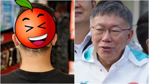 熱血柯文哲鐵粉後腦剃髮這圖案 結果可能沒法去投票了!