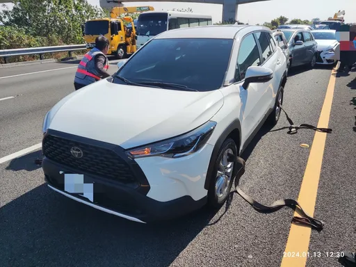 國1彰化段10車追撞釀2傷　民眾沿路數一數驚喊：阿娘喂！