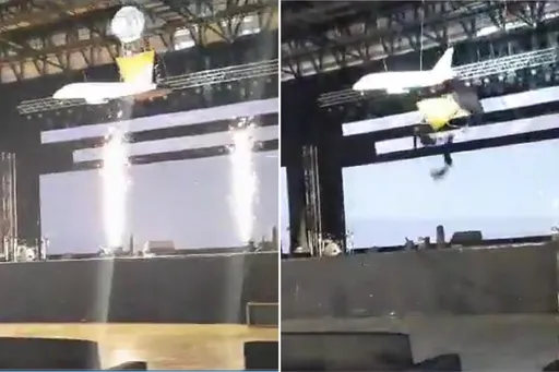 25周年慶慘劇！老闆舞台上高調進場　下秒墜地慘死瞬間曝光