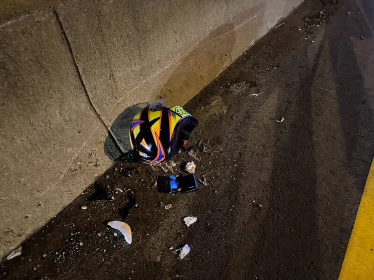 台中市大安區台61線9日晚間發生死亡車禍。翻攝畫面