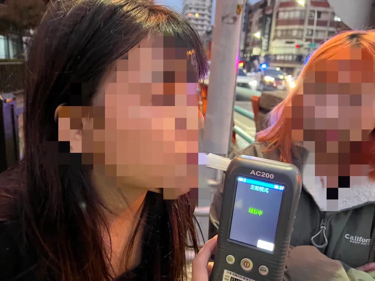 林女酒測值超標。民眾提供