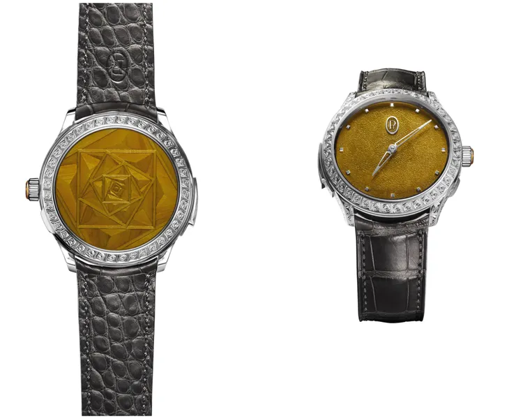 面盤與底蓋都以大明火琺瑯工藝製成。品牌提供