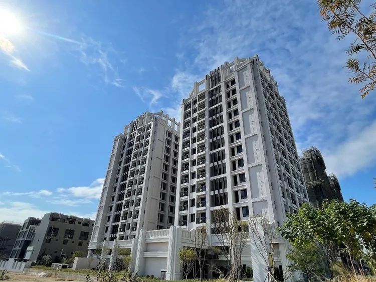 全新落成的昌祐又一湛為昌祐建設單元12首發作品。(圖：昌祐又一湛實景拍攝)