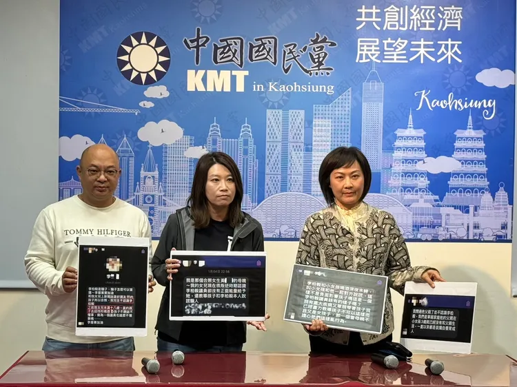 國民黨議員反擊民進黨試圖顛倒是非，把中間人抹黑成黑道。翻攝畫面