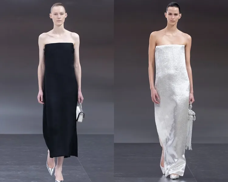 FENDI 2024春夏高訂系列中全新的Scatola（盒子）的廓形。品牌提供